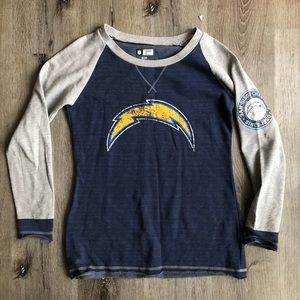 NFL Chargers Womens Long Sleeve Sweater Sz Small